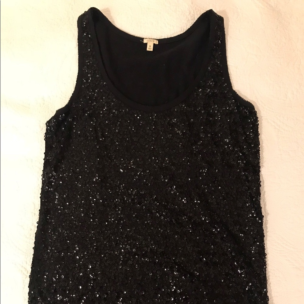 J Crew black tank top